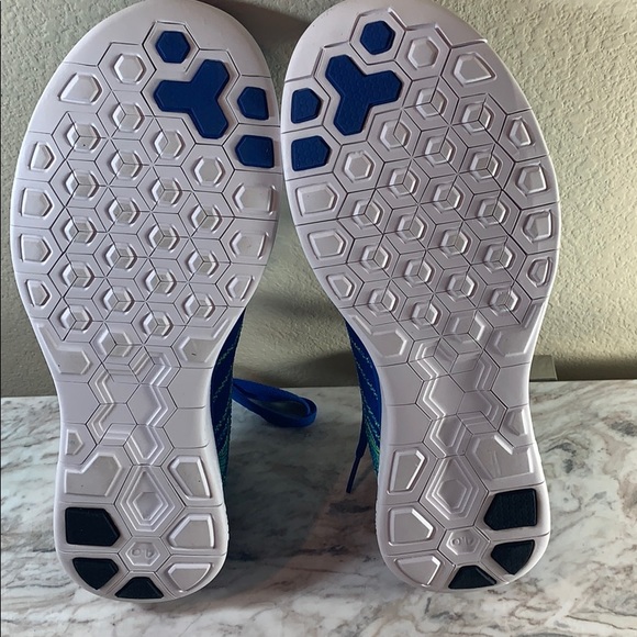 Nike Free 4.0 Flyknit 717075-400 running shoes - Picture 6 of 6